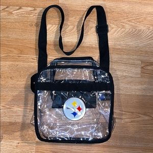Steelers Clear Stadium Crossbody bag